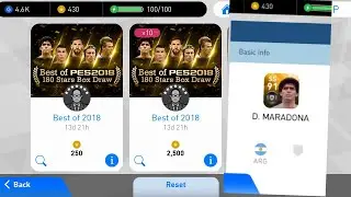 Best of pes2018 180 stars box draw black ball tricks!