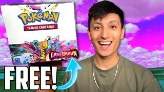 FREE Lost Origin Pokemon Booster Box Break! Giratina ALT ART HUNT!