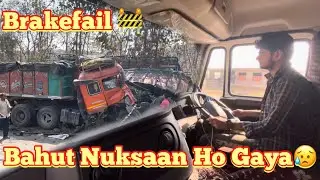 Brakefail || dangerous driving || Robin Tralla vlogs