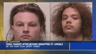 Teens charged after alleged kidnapping of juvenile