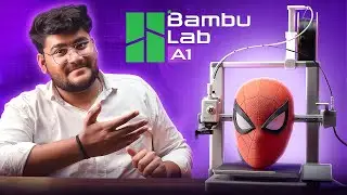 Bambu Lab A1 Quick Unboxing & First Review 🔥 | Best 3D Printer for Beginners?