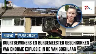 Explosie in Papendrecht zorgt voor geschrokken buurtbewoners