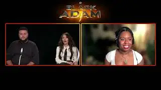 Sarah Shahi and Mohammed Amer talk 'Black Adam'