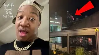 Yung Joc & Wife Kendra Walk Out On A $700 Tab After Restaurant Goes Up In Flames! 🚒