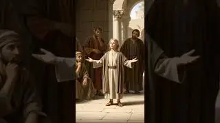 Jesus among teachers astonishing them