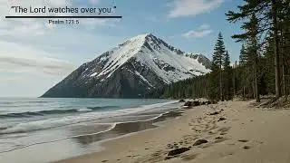 A DAILY DOSE - MOUNTAIN AND SHORE WITH SCRIPTURES