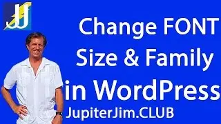 How to Change Font Family and Font Size in WordPress 4.4.1