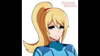 Samus and Metroid VIBING! | #metroid #shorts #animation