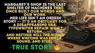 Every typewriter has a story&hellip; I just fix the ones that survived &mdash; Margaret&rsquo;s shop | Audio Story