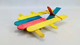 STEM Challenge: 21 | Rubber Band Powered Craft Stick Paddle Boat | How to make a 4 Blade boat Paddle