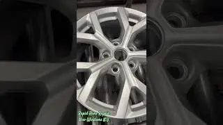 How you like that #rims #automobile #wheelpaint #wheelrepair #cars #details #wheelrepair #wheelrim