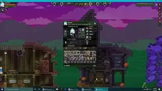 Starbound spook house build : Stream Highlight