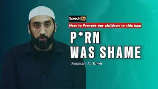 NOUMAN ALI KHAN EMOTIONAL SPEECH - Pornography brought disgrace