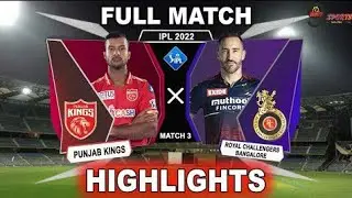 IPL 2022 pbks vs rcb FULL HIGHLIGHTS||TODAY IPL HIGHLIGHTS| IPL HIGHLIGHTS