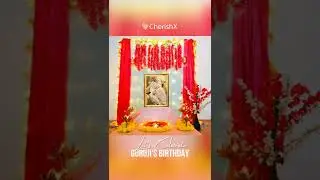 Guruji Birthday Ke liye Home Decorations 😍 #guruji #decorationideas #shorts