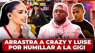 AMELIA ARRASTRA A CRAZY DESIGN Y LUISE POR HUMILLAR A LA GIGI EN CASA DE ALOFOKE