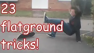SKATER FALLS INTO BUSH!