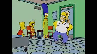 Son&oacute;, son&oacute;, son&oacute;. Homero bailando 