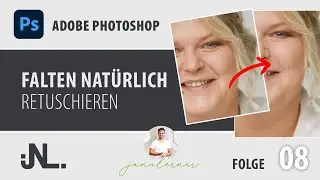 08 Falten nat&uuml;rlich & authentisch retuschieren / entfernen &ndash; - Adobe Photoshop Tutorial deutsch