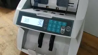 N71 Mixed Denomination Money Counter &ndash; Dual Display, Multi-Currency, Counterfeit Detection