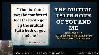 MUTUAL FAITH BOTH OF YOU AND ME