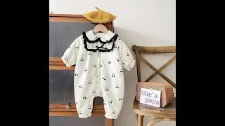 0-3M Long Sleeve Girls Bodysuit Warm Thicken Cherry Newborn Jumpsuits Clothing Baby Winter Romper