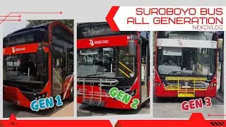 Suroboyo Bus All Generation (From Cityline 2 to Cityline 3)