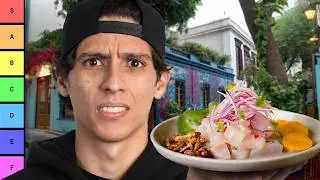 Califiqu&eacute; los mejores ceviches de mi ciudad