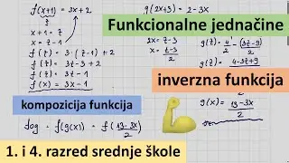 Funkcionalne jednacine, inverzna funkcija