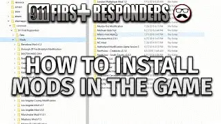 911 First Responders / Emergency 4 - How To Install Mods To The Game!