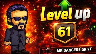 Level up 61 in Mini militia ||By Mr Dangers GR YT ||