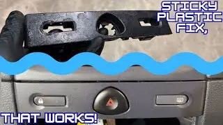 Restoring Renault Clio Interior Trim | DIY Fix for Sticky Plastics