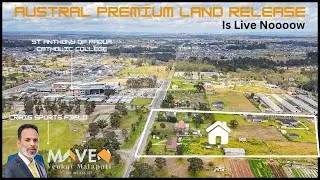 Live: Highly anticipated land release at 205 Eleventh Avenue, Austral 2179.  Premium location.