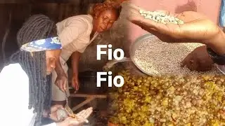 life in Enugu village/ Leaning How To Make Fiofio Eastern Food for the first time