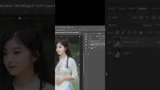 Double Exposure Effect | in Adobe Photoshop 😍😍#shorts #viral #tips #photoshop  #effects