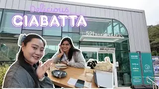💕 Café Hangout in Ansan | Trying the Best Seller Ciabatta at 521 Bakery Café!