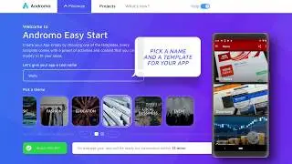 How to make an App No Coding Tutorial with Andromo