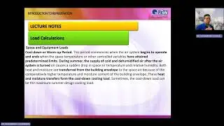 Week 3 Cooling Load Calculation