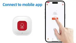 WiFi SOS button Tuya Smart Life APP Panicn Emergency Button Rechargeable battery One-Key Alarm