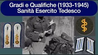 Gradi e Qualifiche Sanità Esercito Tedesco (1933-1945)