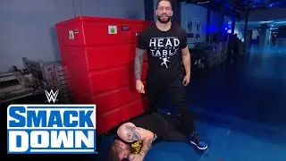 Роман Рейнс атакует Кевина Оуэнса: SmackDown, 11 декабря 2020 г.