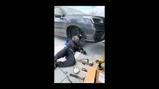 2023 Subaru Forester Front Lower Control Arm & Sway Bar Link Replacement 