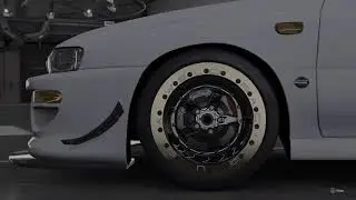 Subaru 22B with Logo Neon Star PR