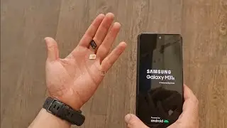 Samsung Galaxy M31S insert Sim and Sd Card