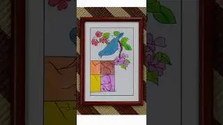 Beautiful Allah Name Arabic Calligraphy | Islamic Art | Allah Calligraphy Shorts#arabic calligraphy