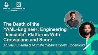 The Death of the YAML-Engineer: Engineering 