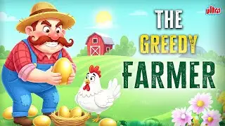The Greedy Farmer🐓🥚 | लोभी शेतकऱ्याची गोष्ट | Moral Story for Kid| Marathi Animation 🐓🥚