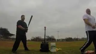 Kevin Medlin Impressive Power Out of a Baseball Field