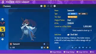 Hisuian Samurott - 7 Star Blastoise Raid - Solo - Pokemon Scarlet/Violet