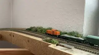 Spur N Fleischmann BR 106 DR mit STACO 3A und GAM - Laufeigenschaften